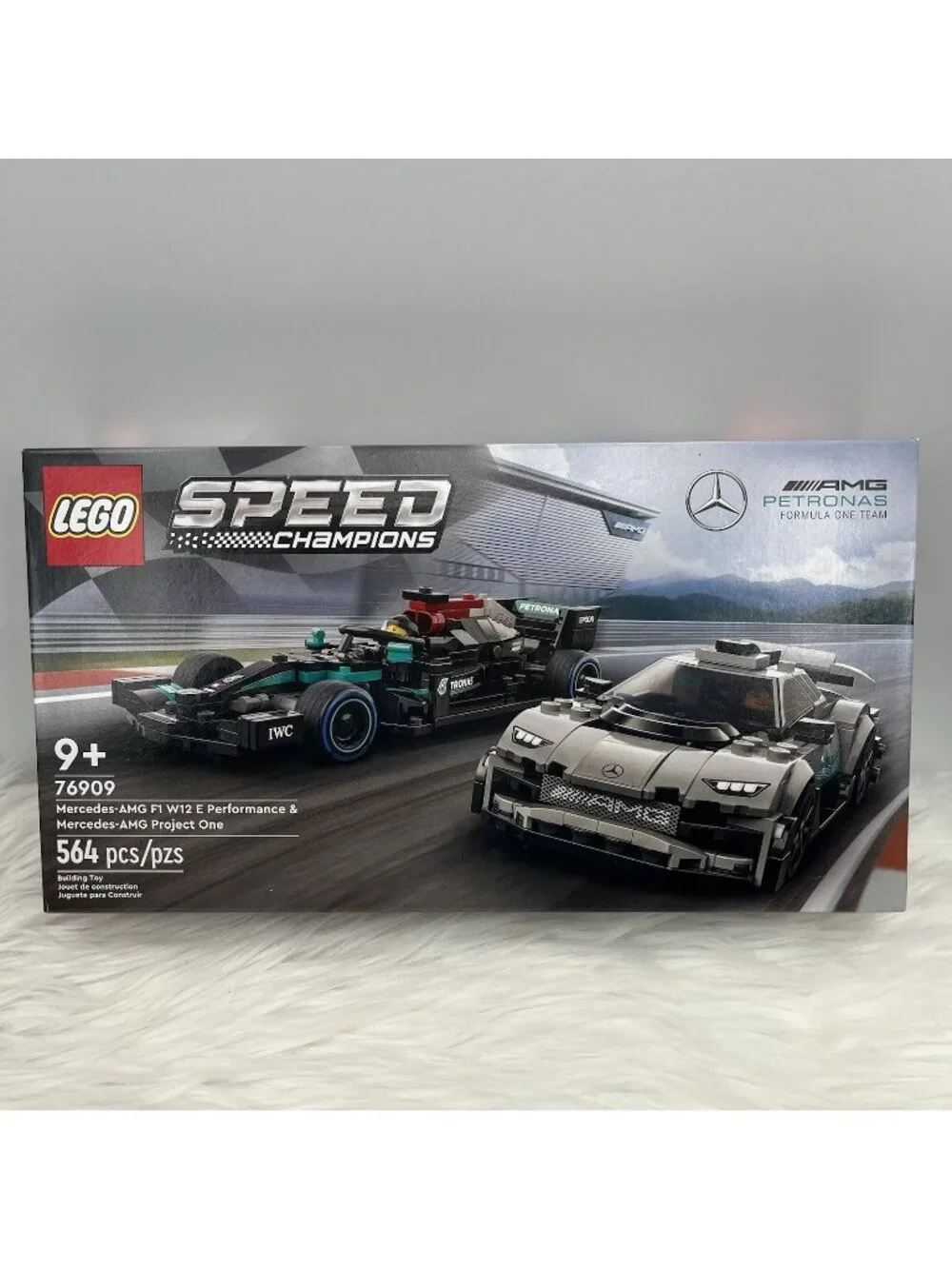 NEW LEGO SPEED CHAMPIONS 76909 Mercedes-AMG F1 W12 E Performance & Mercedes-AMG